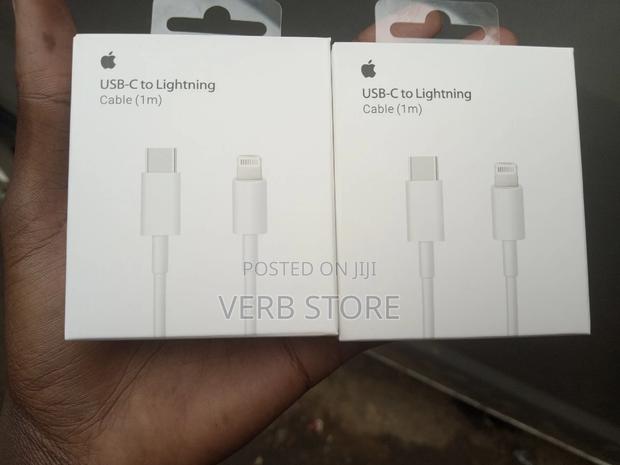 Original iPhone Cables// Type C Lightening - main view