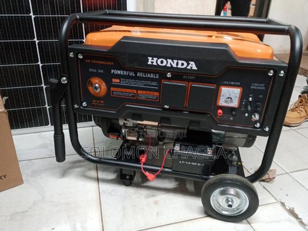 Honda 5.5kw Gasoline Generator With Wheels - thumbnail 2