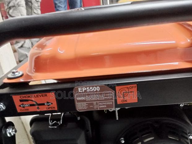 Honda 5.5kw Gasoline Generator With Wheels - thumbnail 3