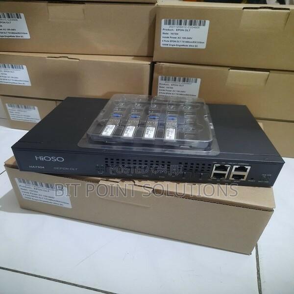 Hioso Olt 4port Switch '! Hioso Olt 4port Switch With Sfp - main view