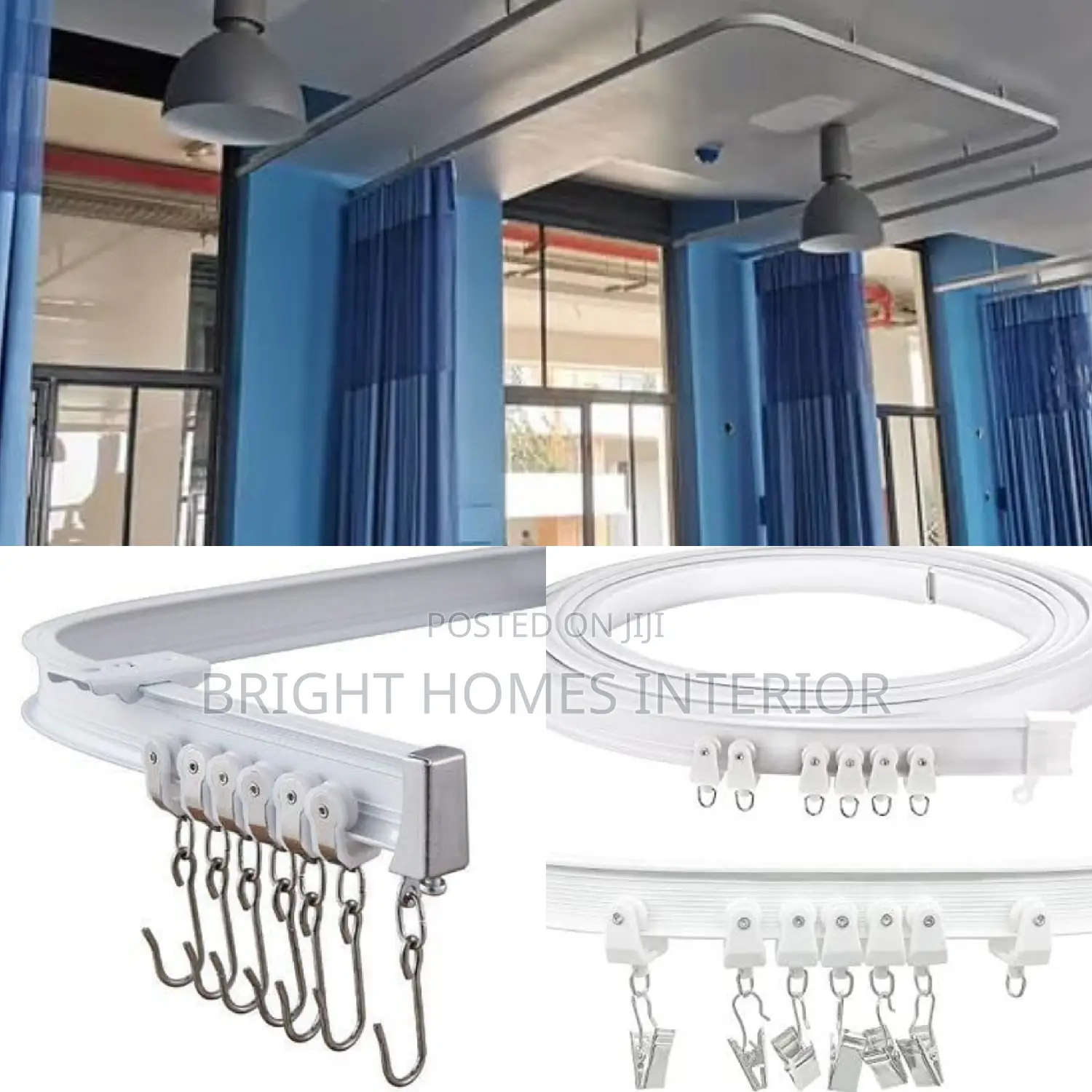 Bendable Curtain Rails Hospital Rails Mosquito Net Rails