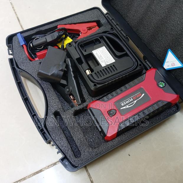 High Power Car Jump Starter Kit and Air Compressor