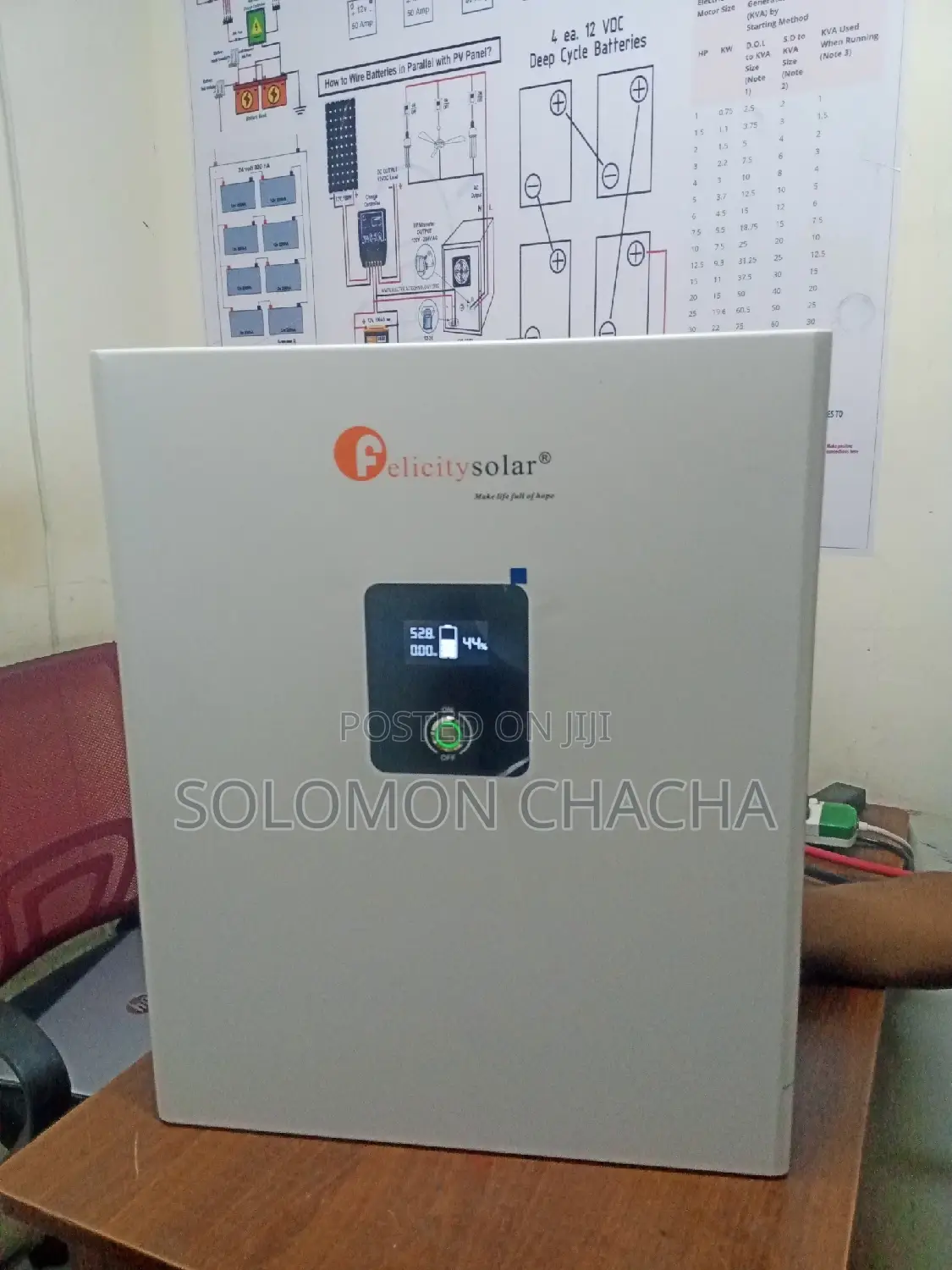 Felicity 5kw 51.2V Lithium Battery