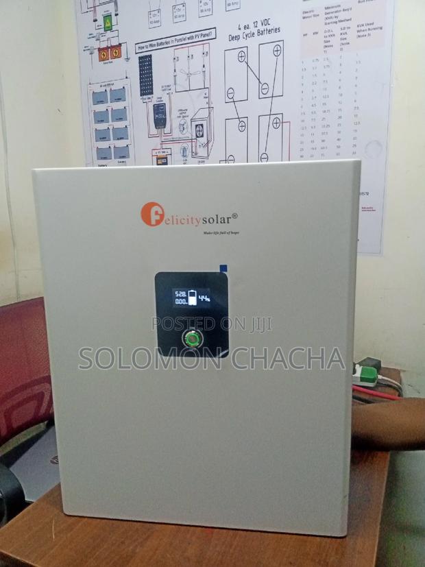 Felicity 5kw 51.2V Lithium Battery - main view