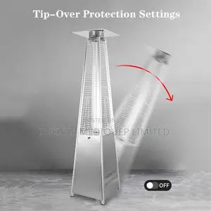 Pyramid Glass Tube Patio Heater