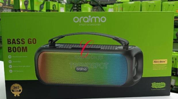 Quality Oraimo Boom Powerful Portable Wiress Speaker-