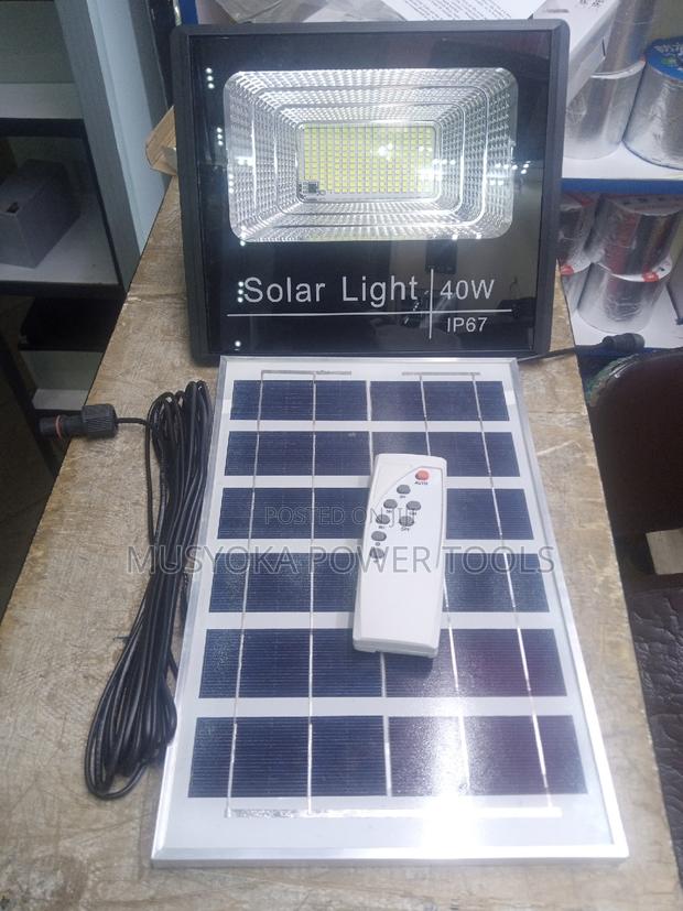 40W Solar Flood Light