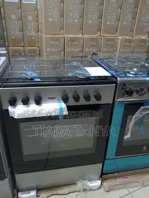 Von 60 by 60 Cooker 3gas and I Electric Cooker