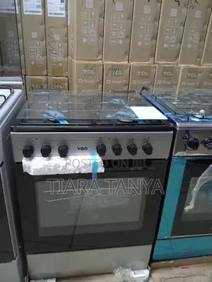 Von 60 by 60 Cooker 3gas and I Electric Cooker