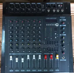 Max PMX608 USB 6 Channel Powered Mixer