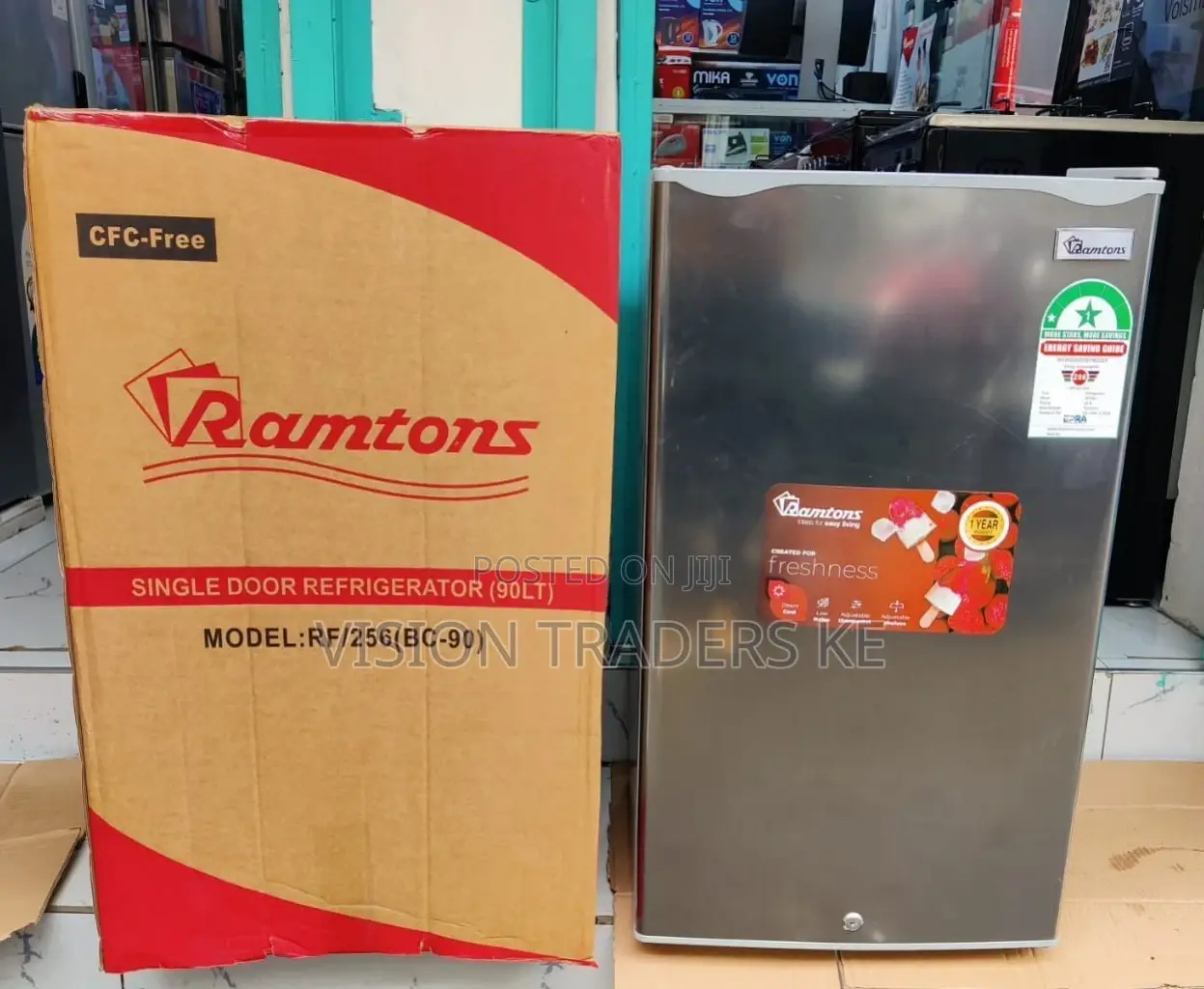 Ramtons Rf256 90ltrs Single Door Fridge-Refrigerator.