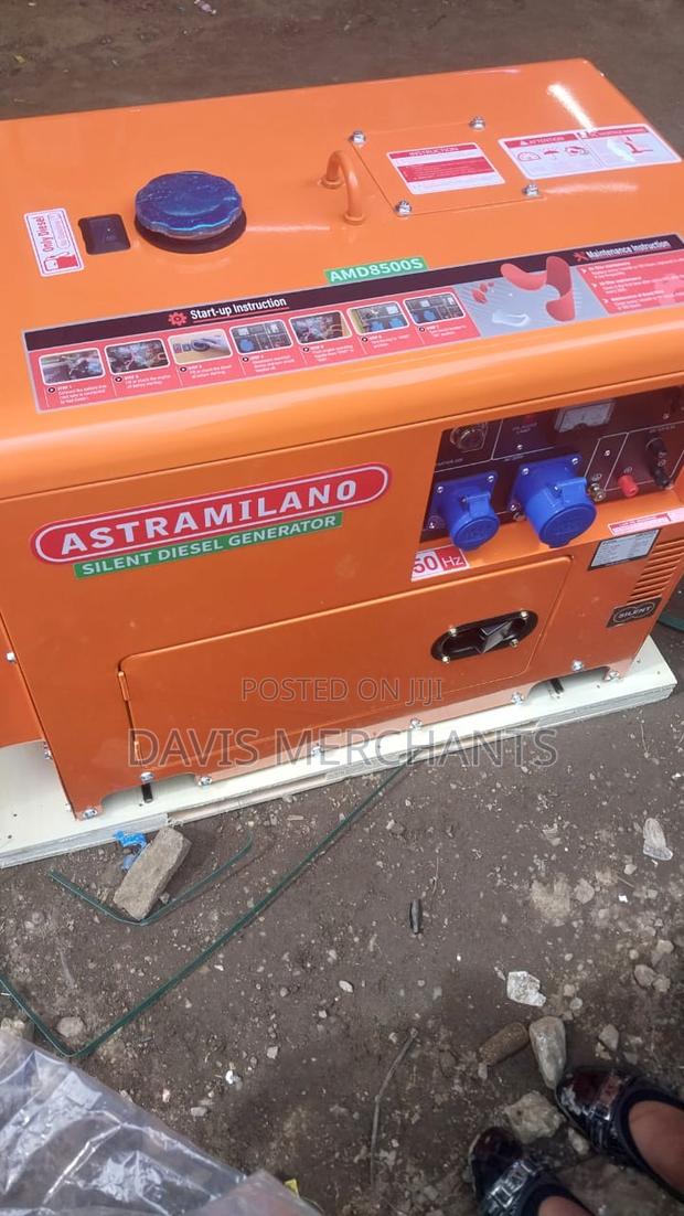 Silent DIESEL Generator 8kva - main view