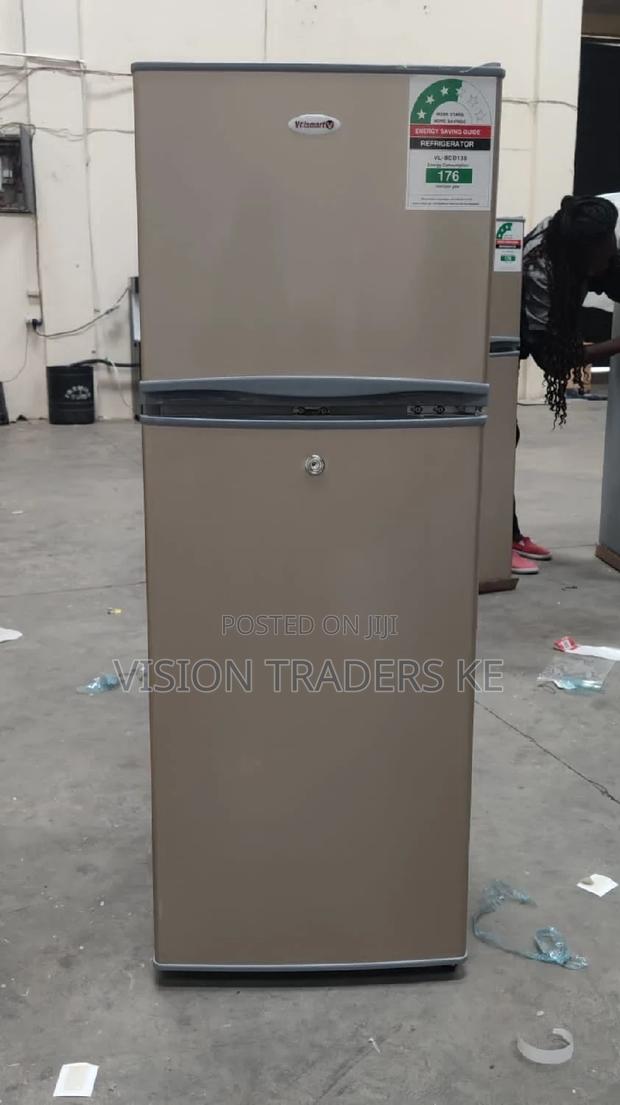 Volsmart 138litres Double Door Fridge-Refrigerator