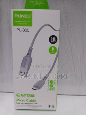 Punex Micro Cable Fast Charging, 2metres Long, 3.1A - thumbnail 2