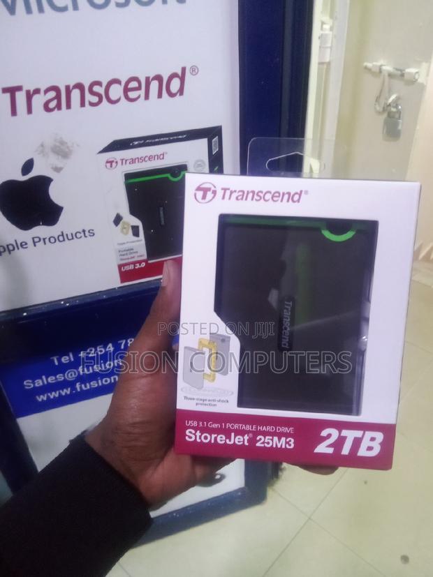 Transcend 2 Tb Usb 3.1 Gen 1 External Hard Drive - thumbnail 3