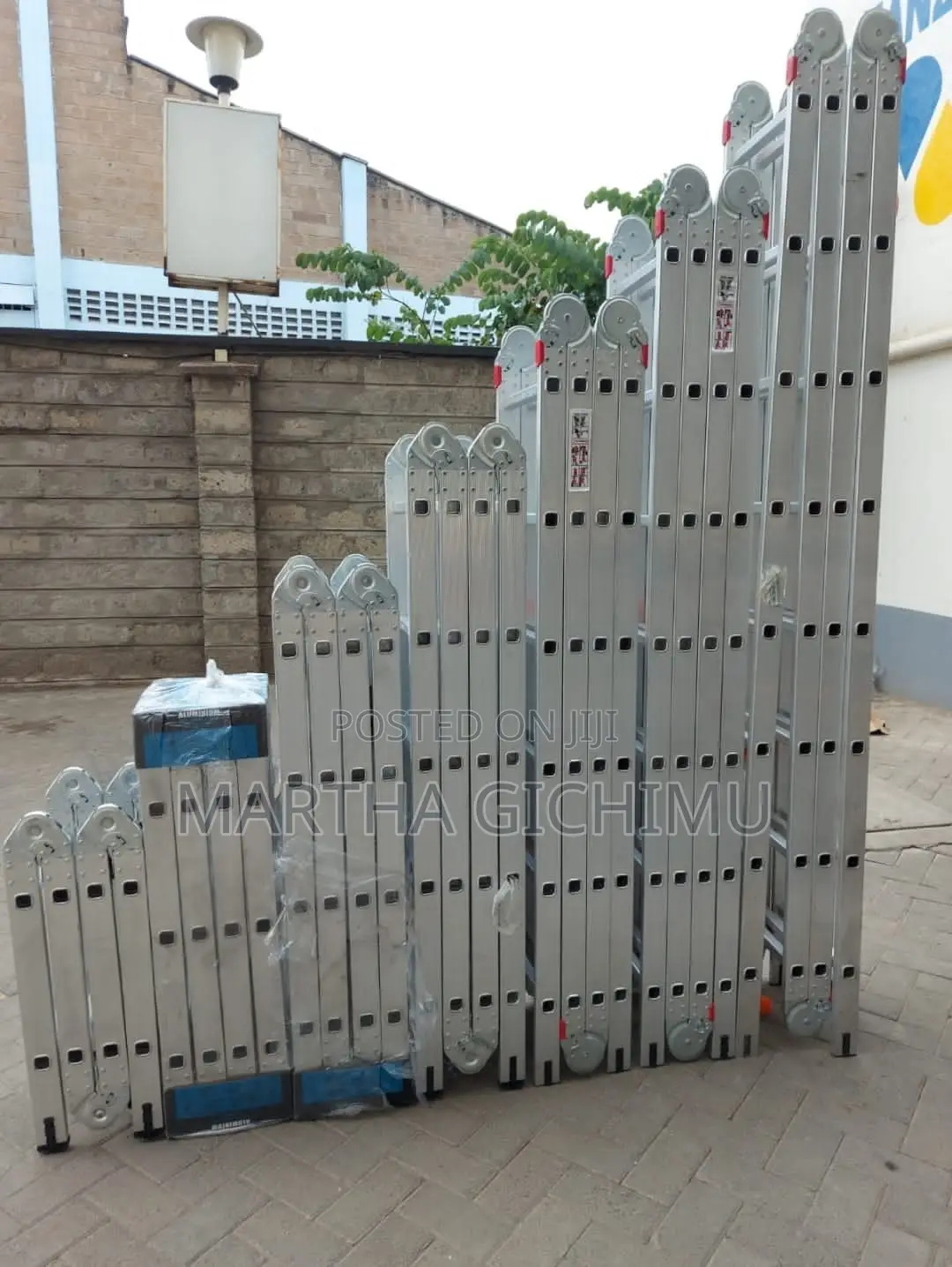 Aluminum Multi Folding 4 *5 Ladder