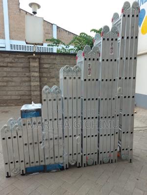 Aluminum Multi Folding 4 *5 Ladder - main view