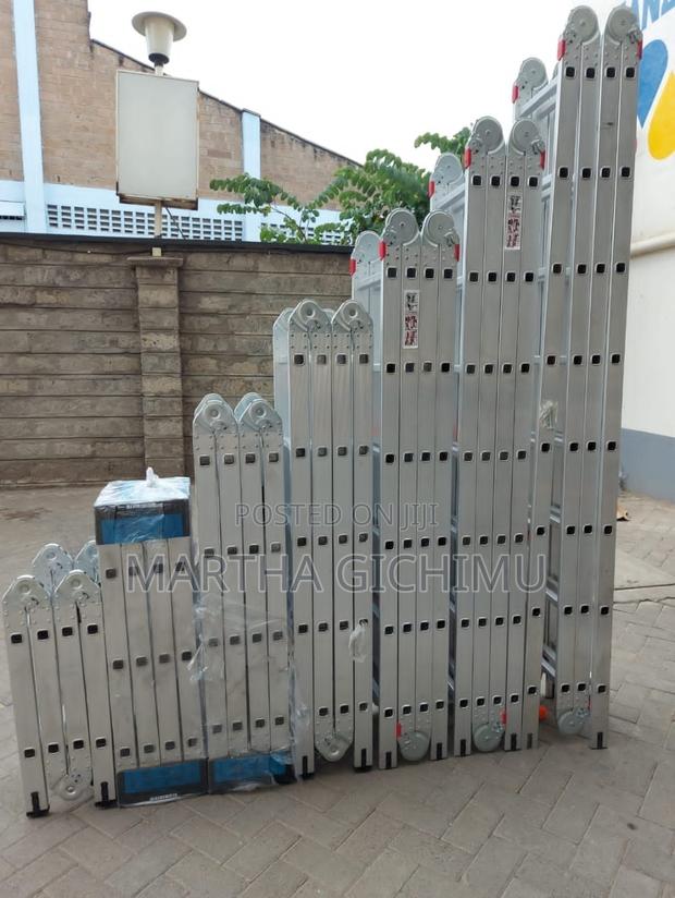 Aluminum Multi Folding 4 *5 Ladder