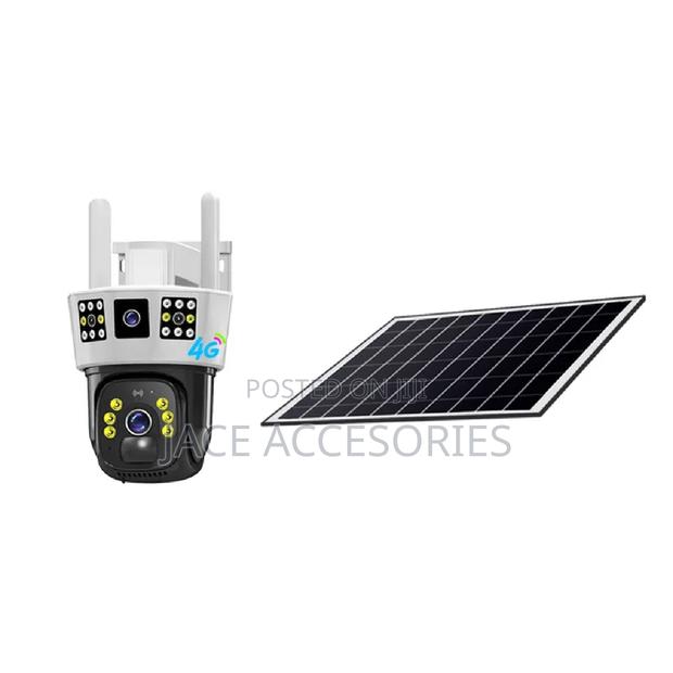 New 4g Solar PTZ Camera (Simcard) - thumbnail 2