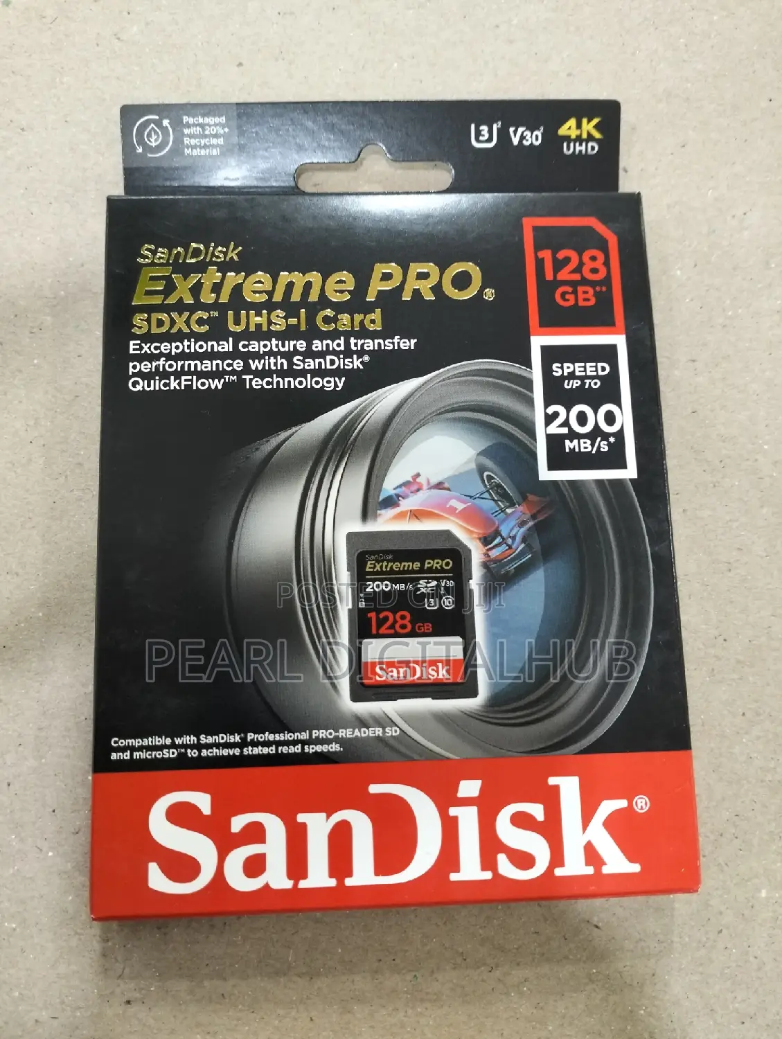 Extreme Pro 128 Gb /200 Mb/S Sandisk