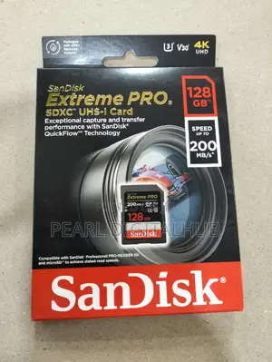 Extreme Pro 128 Gb /200 Mb/S Sandisk