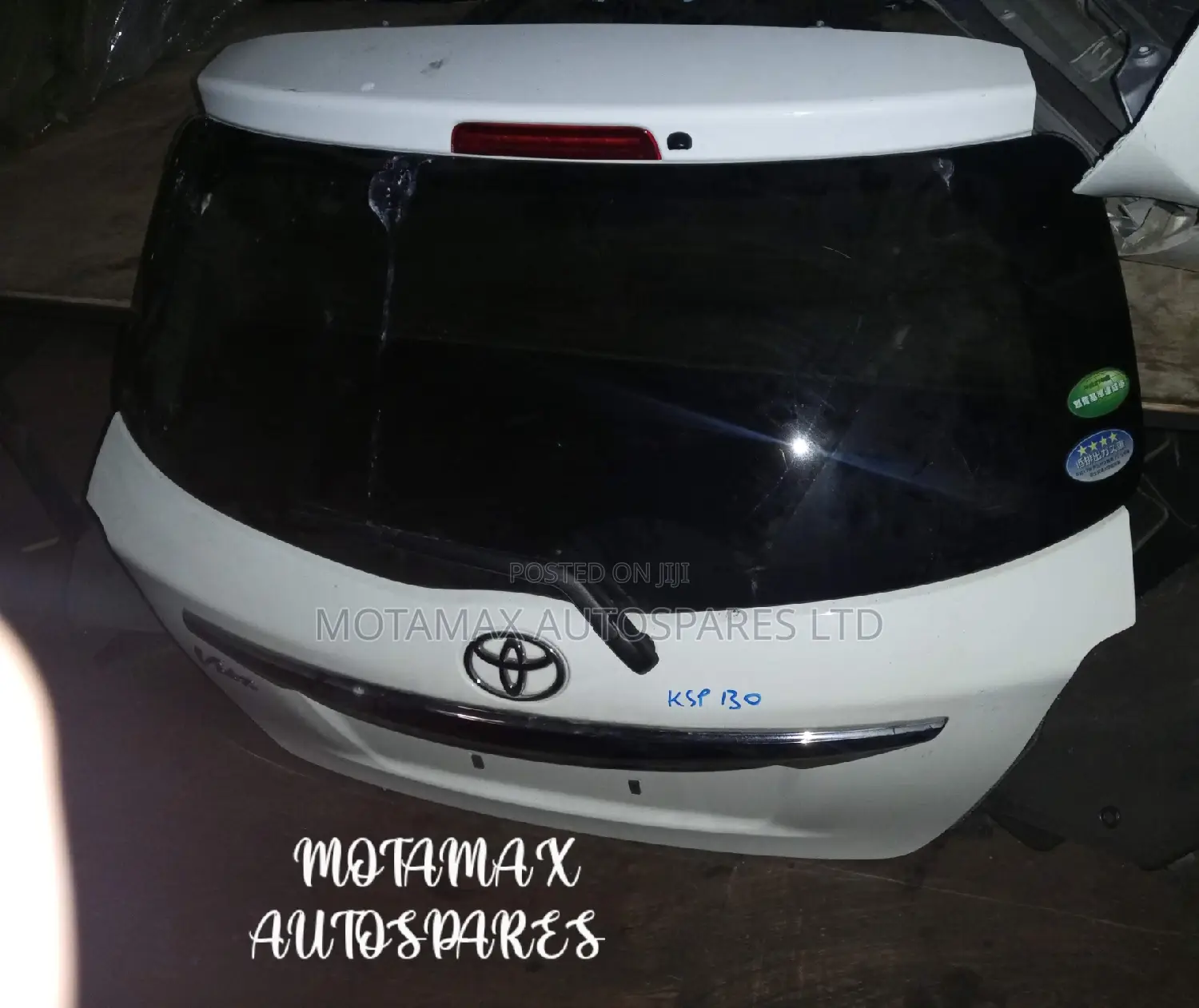 Toyota Vitz 2015 Boot Assy
