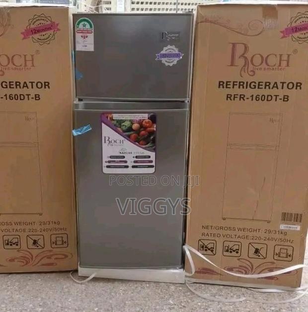 Quality Roch 128 Litre Double Door Fridge - main view