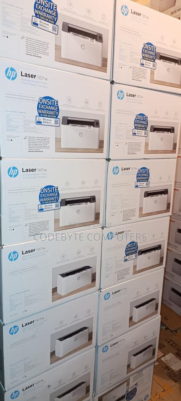 Hp Laserjet Printer 107W Wireless Printer (107w) Print Only