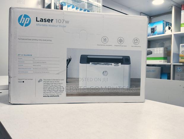 Hp 107W Wireless Printer!! 107W Printer - main view
