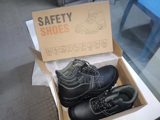 Black Safety Boots 36-46 Sizes - main view