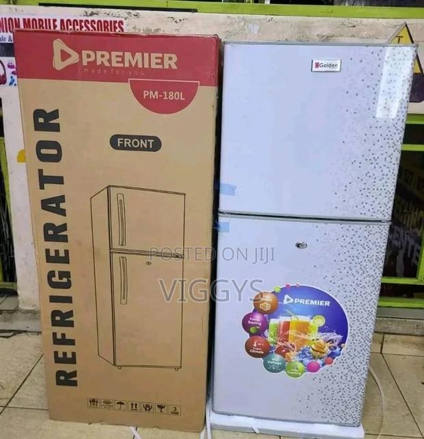 Good Quality Premier 128 Litres Double Door Fridge