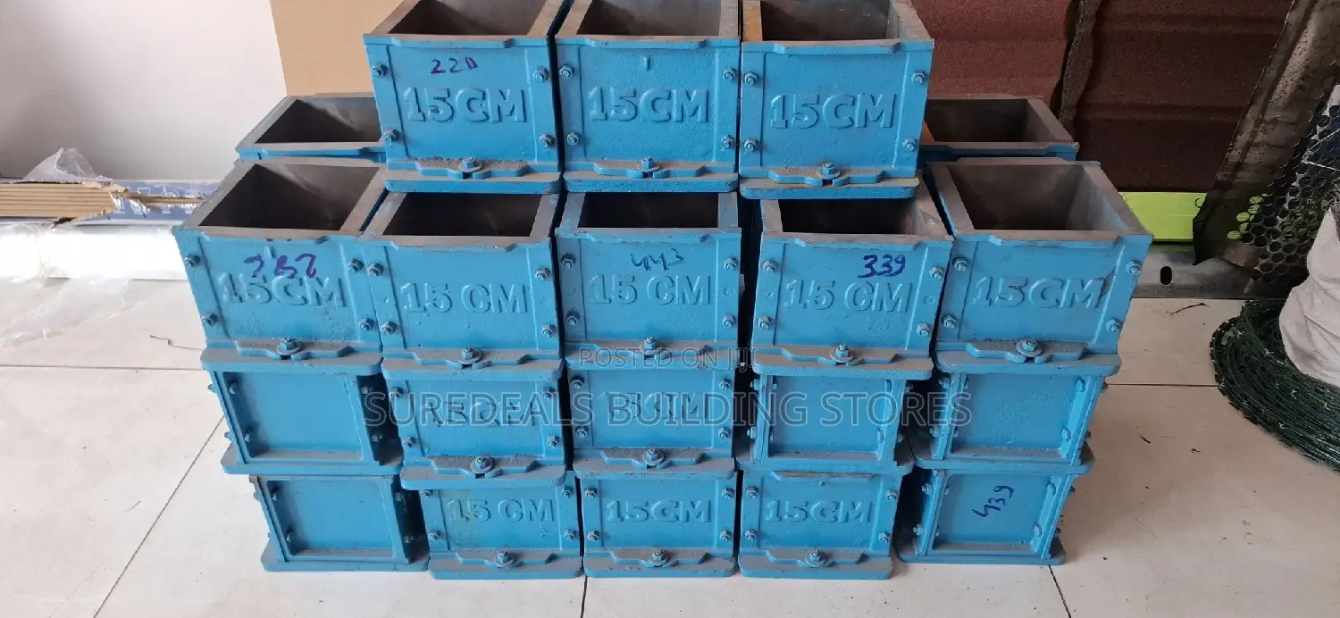 C I Concrete Testing Cube Moulds-150mm3