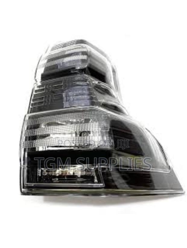 Prado 150 2014 Tail Light Smoked Pair - thumbnail 2