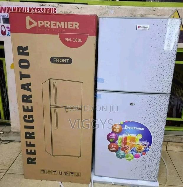 Good Quality Premier 128 Litres Double Door Fridge - main view