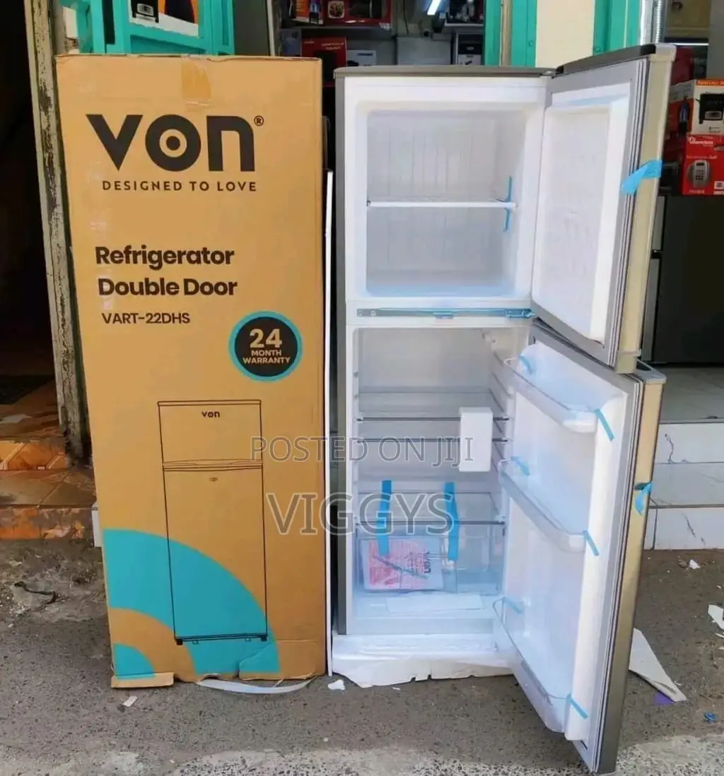 Classic Von 138litre Double Door Fridge