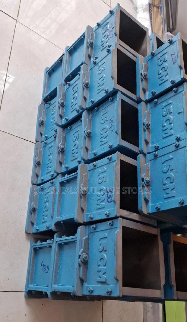 Cast Iron Cube Moulds-for Concrete Testing - thumbnail 3