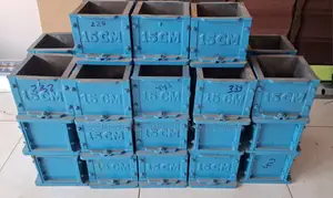 Cast Iron Cube Moulds-for Concrete Testing