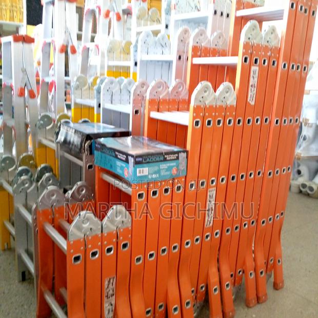 Iron Multi Folding 4*3 Ladder