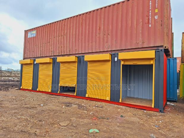 40ft Container Stalls- All Container Solutions. - main view