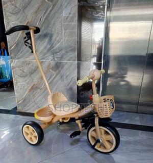Tricycle With Push Handle - thumbnail 2