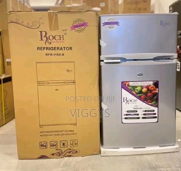Good Quality Roch 110 Litres Double Door Fridge