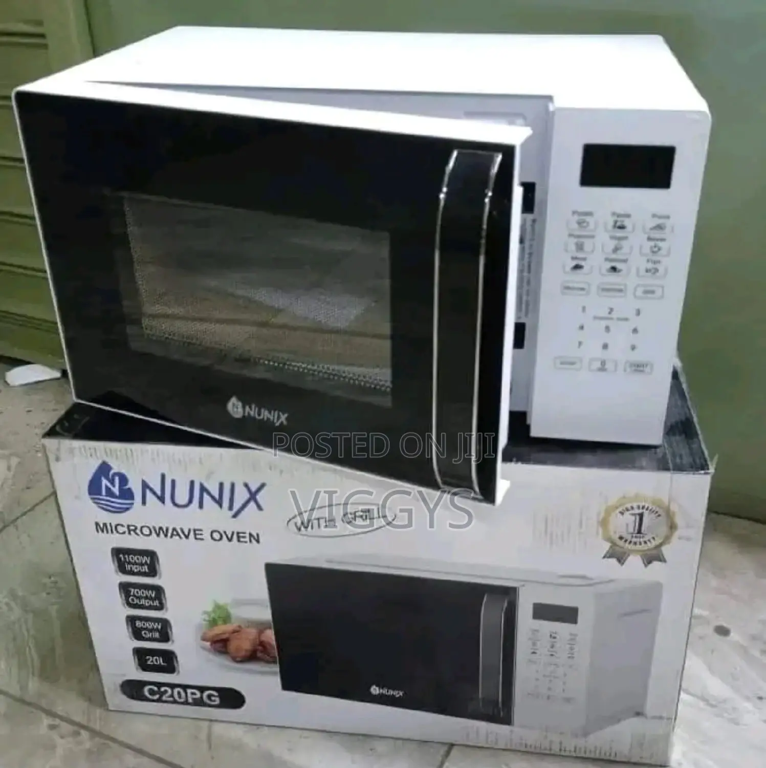 Original Nunix Digital Microwave With Grill