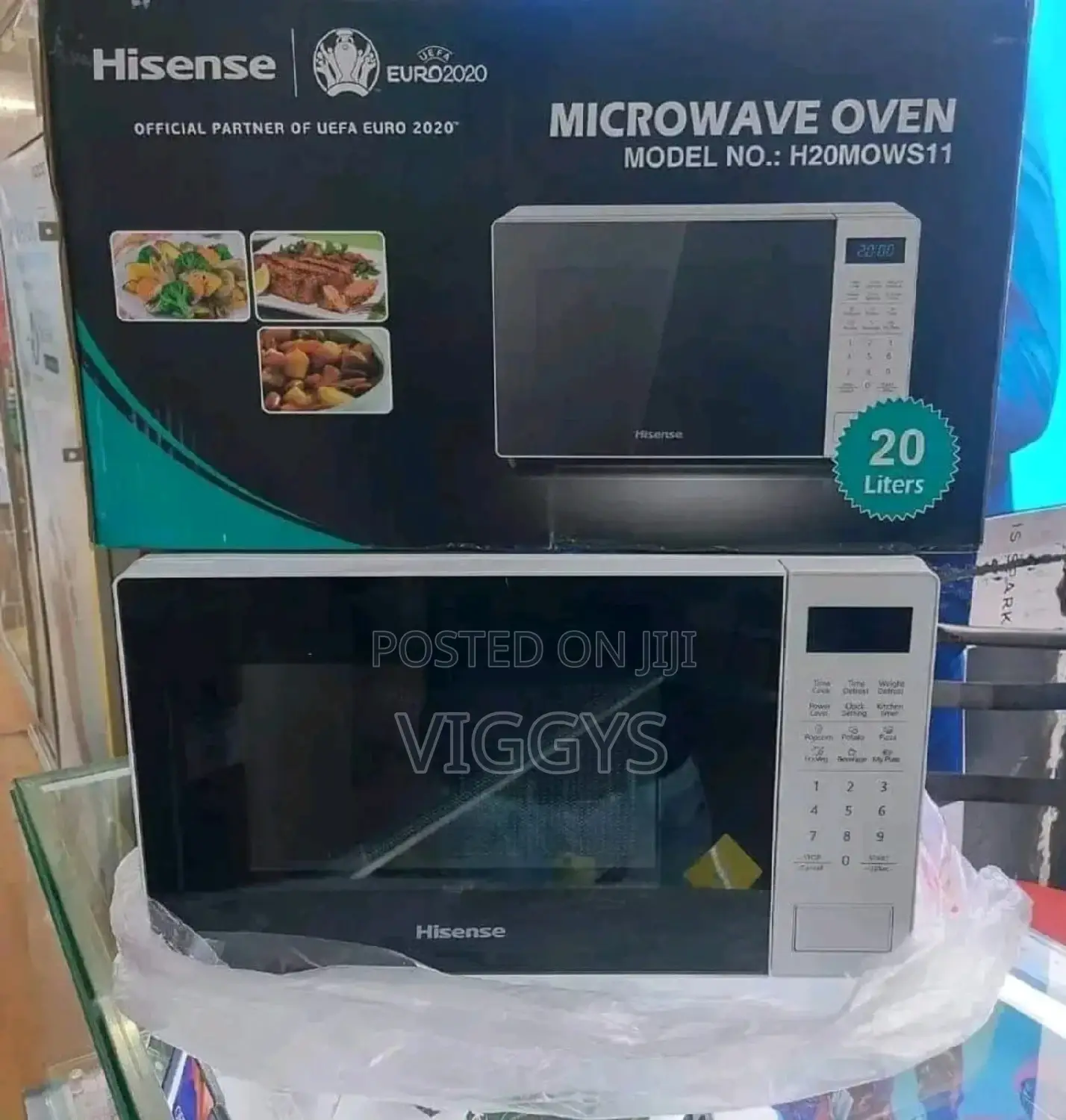 Amamazing Hisense White 20 Litre Microwave