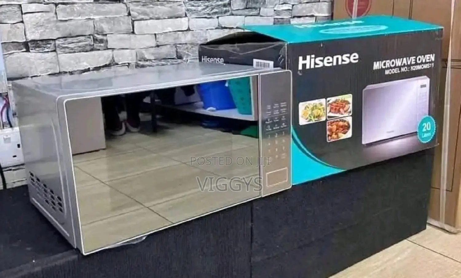 Quality Hisense Silver 20 Litre Microwave