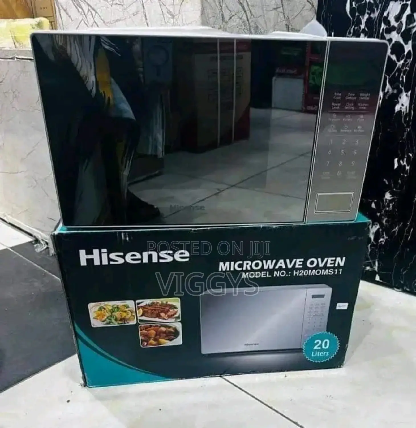Good Quality Hisense Silver 20 Litre Microwave