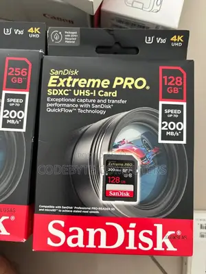 128gb Sandisk Extreme Pro 200mb/S