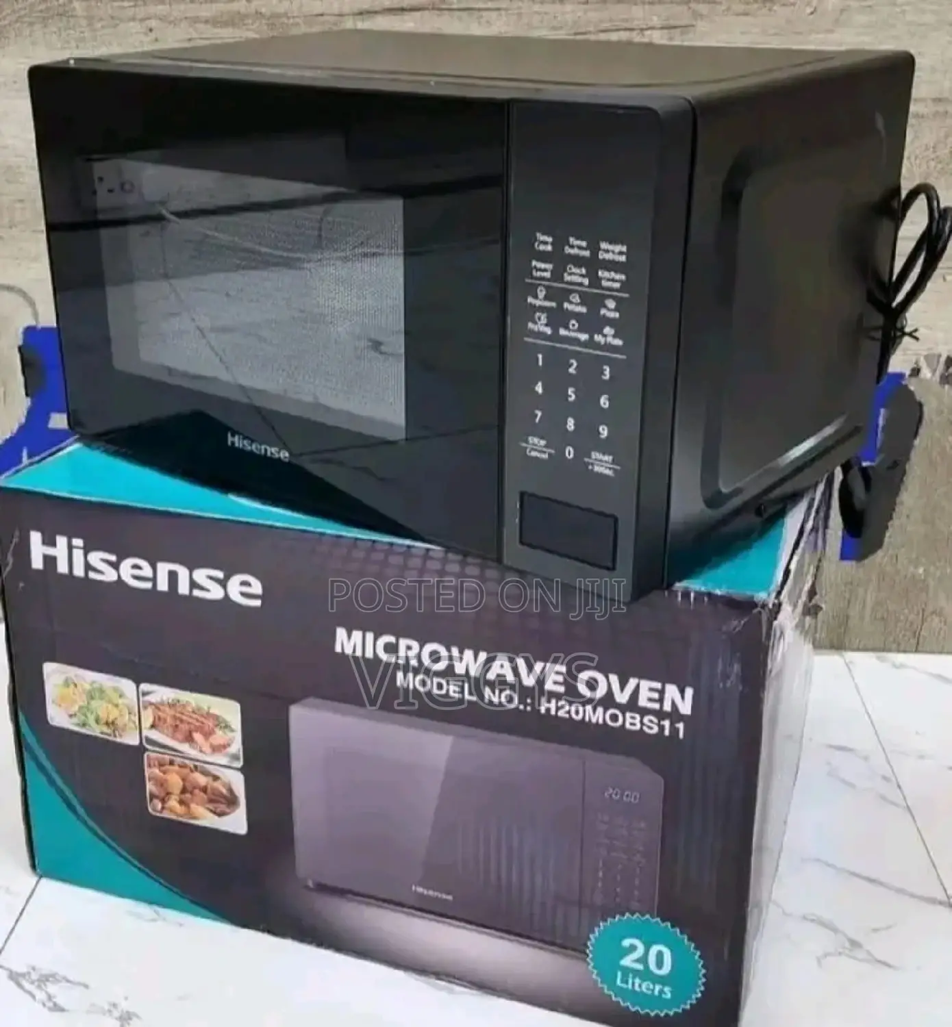 Original Hisense Black Microwave 20 Litres