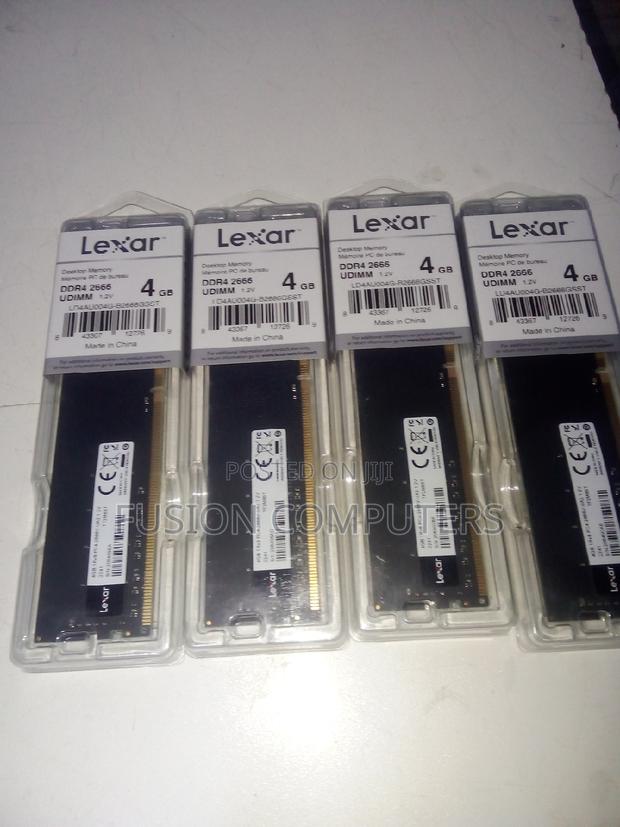Lexar Desktop DDR4 4GB 288 PIN U-Dimm 2666mbps
