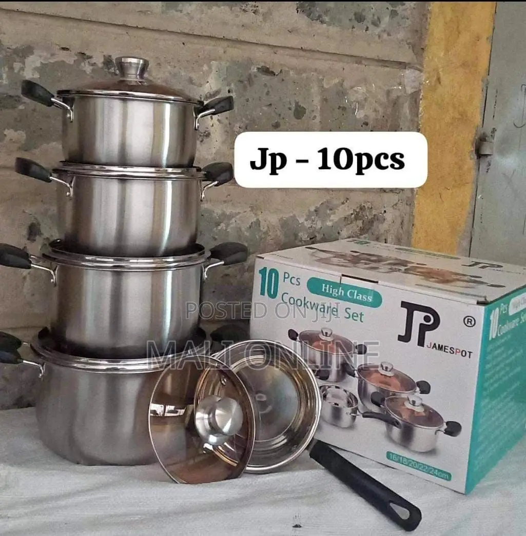 10pcs James Pot Cookware Set (JP)