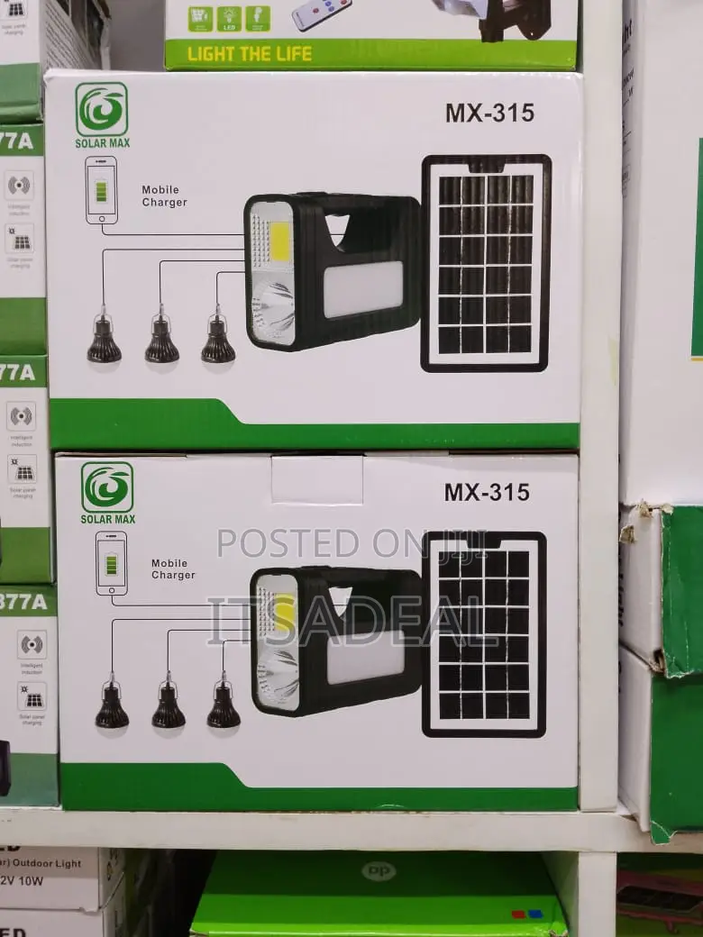 Solar Max-315 Solar Lightning System KIT